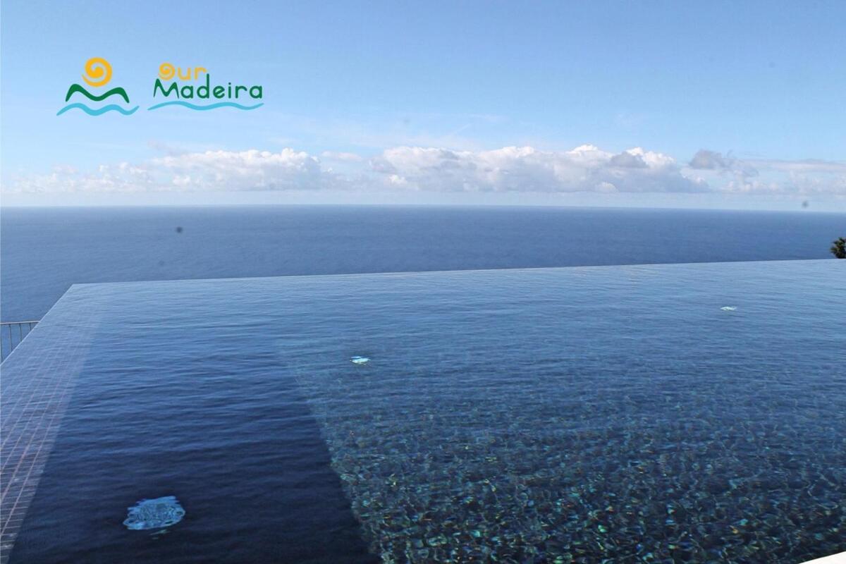 Ourmadeira - Cliffscape, Panoramic Seaviews Villa Estreito Da Calheta Bagian luar foto