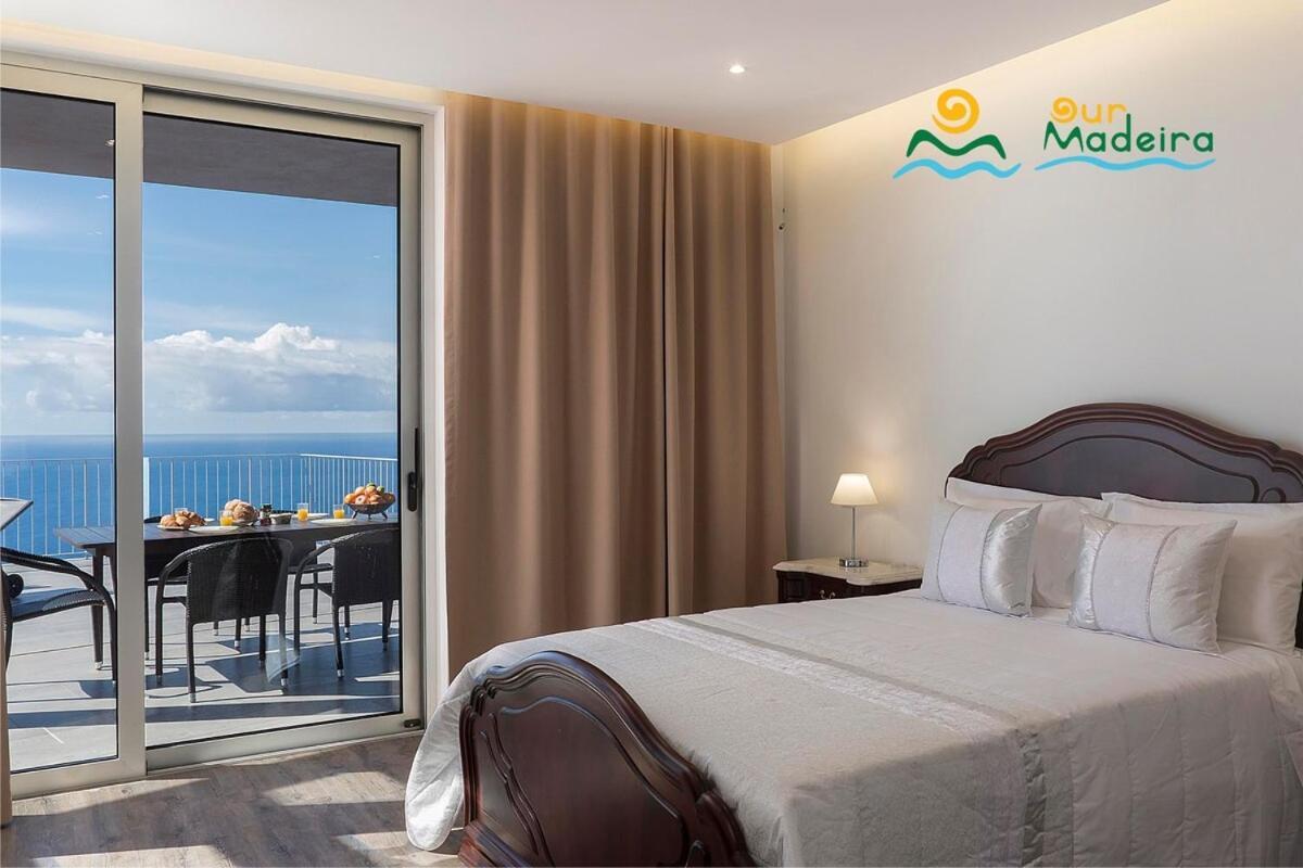 Ourmadeira - Cliffscape, Panoramic Seaviews Villa Estreito Da Calheta Bagian luar foto