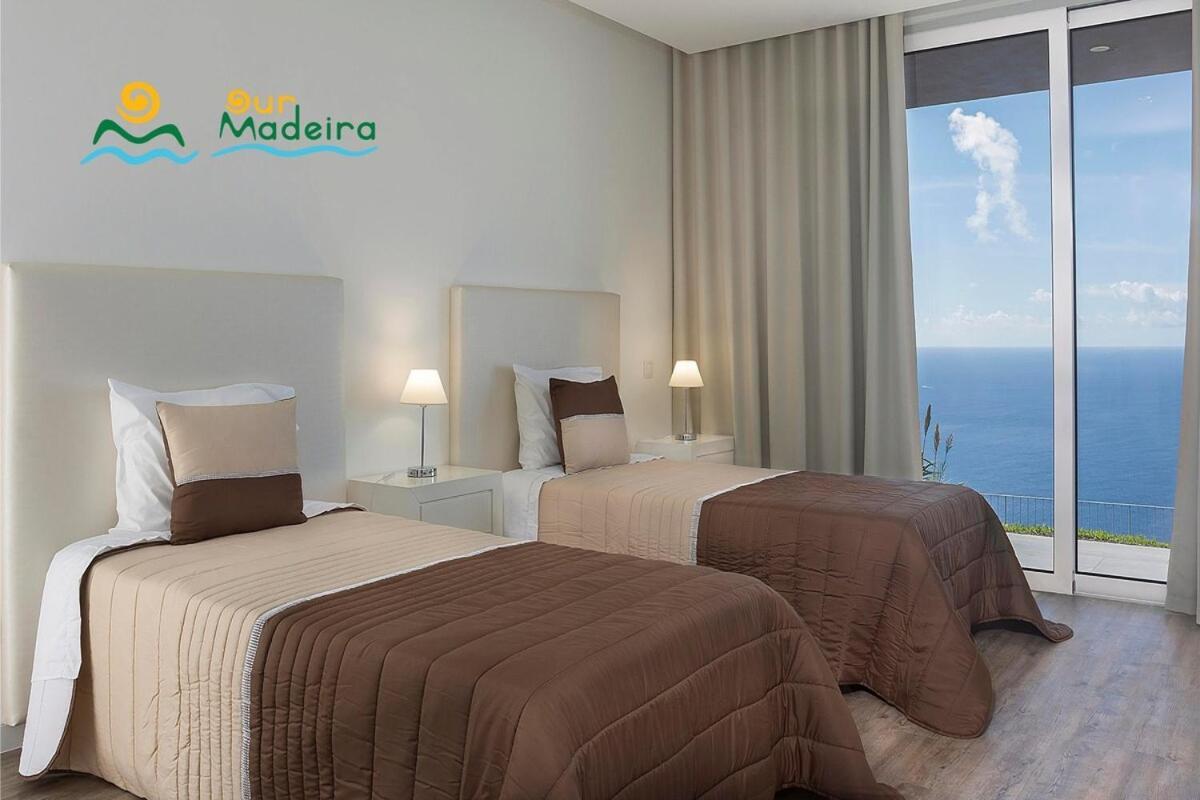 Ourmadeira - Cliffscape, Panoramic Seaviews Villa Estreito Da Calheta Bagian luar foto