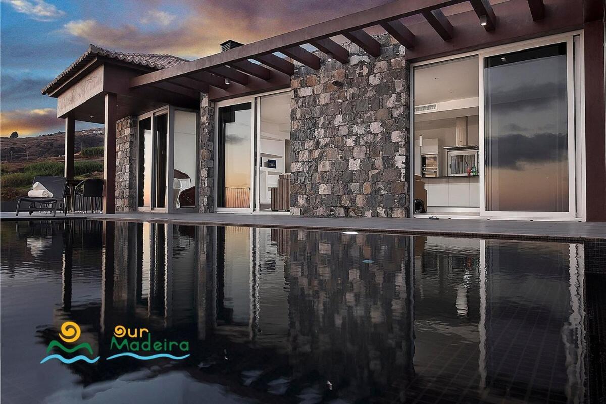 Ourmadeira - Cliffscape, Panoramic Seaviews Villa Estreito Da Calheta Bagian luar foto