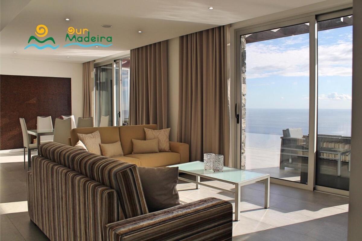 Ourmadeira - Cliffscape, Panoramic Seaviews Villa Estreito Da Calheta Bagian luar foto