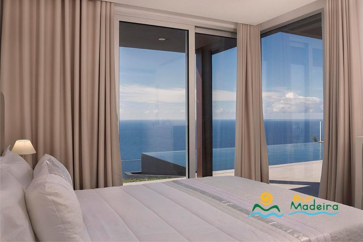 Ourmadeira - Cliffscape, Panoramic Seaviews Villa Estreito Da Calheta Bagian luar foto
