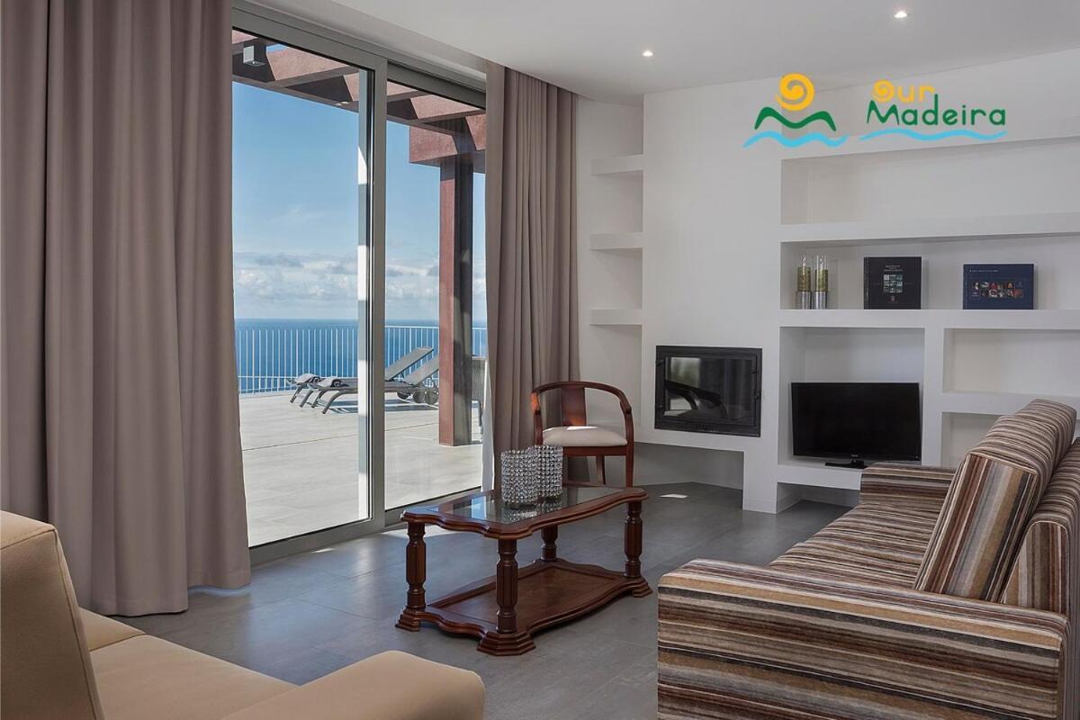 Ourmadeira - Cliffscape, Panoramic Seaviews Villa Estreito Da Calheta Bagian luar foto