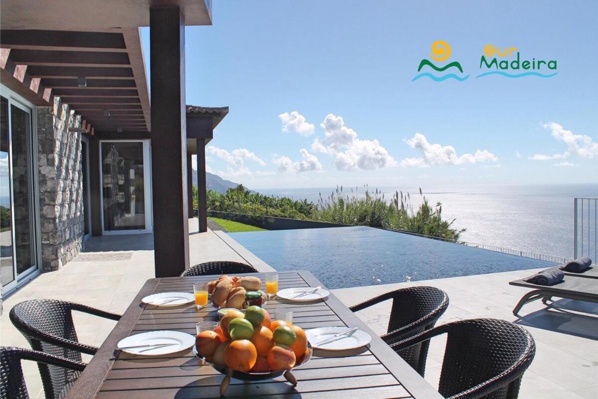 Ourmadeira - Cliffscape, Panoramic Seaviews Villa Estreito Da Calheta Bagian luar foto