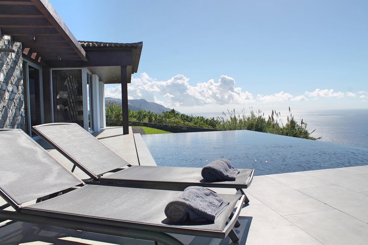 Ourmadeira - Cliffscape, Panoramic Seaviews Villa Estreito Da Calheta Bagian luar foto
